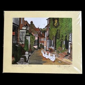 Vintage Throwing Out Time Wall Art - NIP